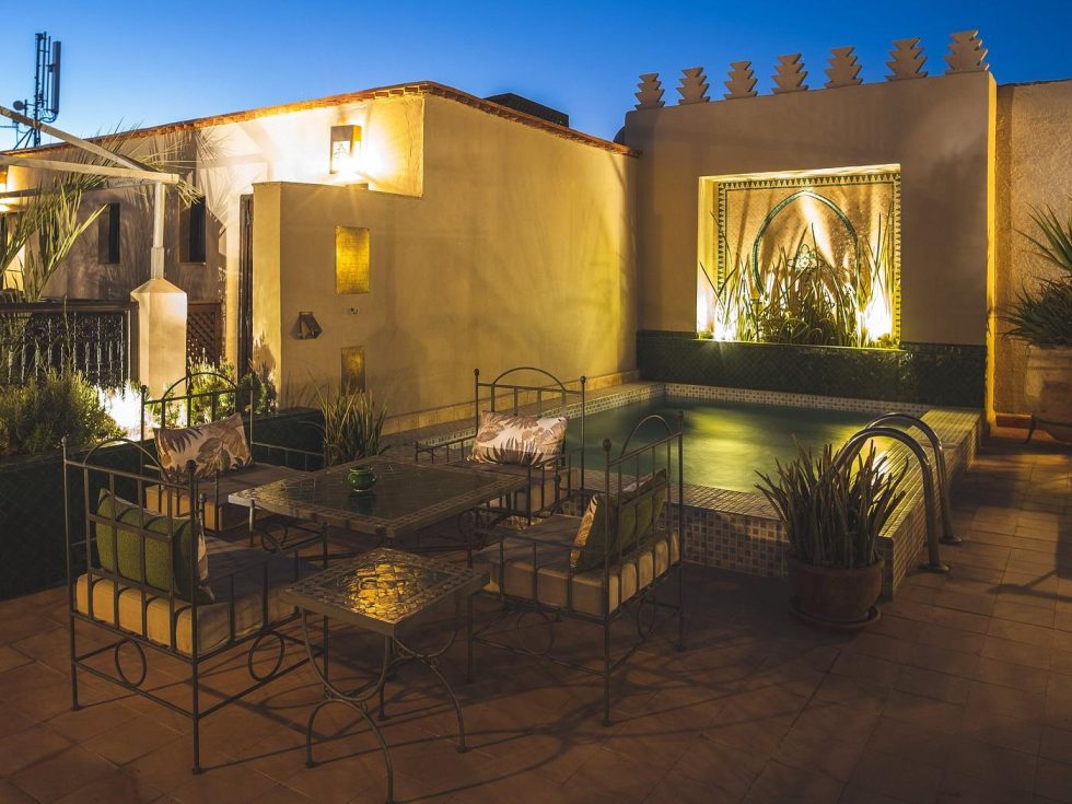 Les 21 plus beaux riads avec piscine sur le toit à Marrakech
