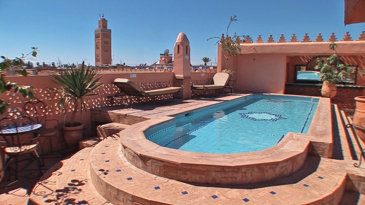 Les 21 plus beaux riads avec piscine sur le toit à Marrakech